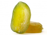 Zitronat/ Succade, frische halbe Schalen