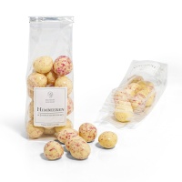 Himbeeren in Joghurtschokolade